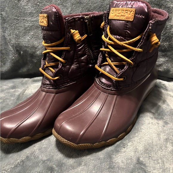 Sperry Rain Duck Boots, size 8, excellent condition! - Picture 10 of 13